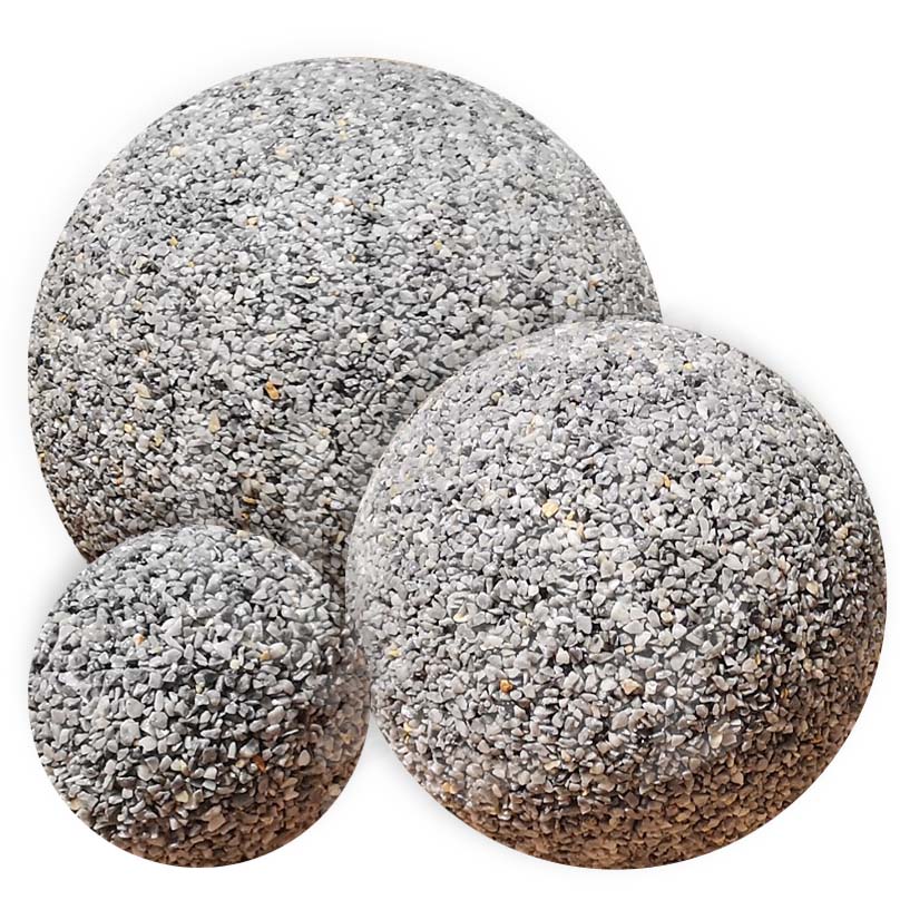 Set sphères grises