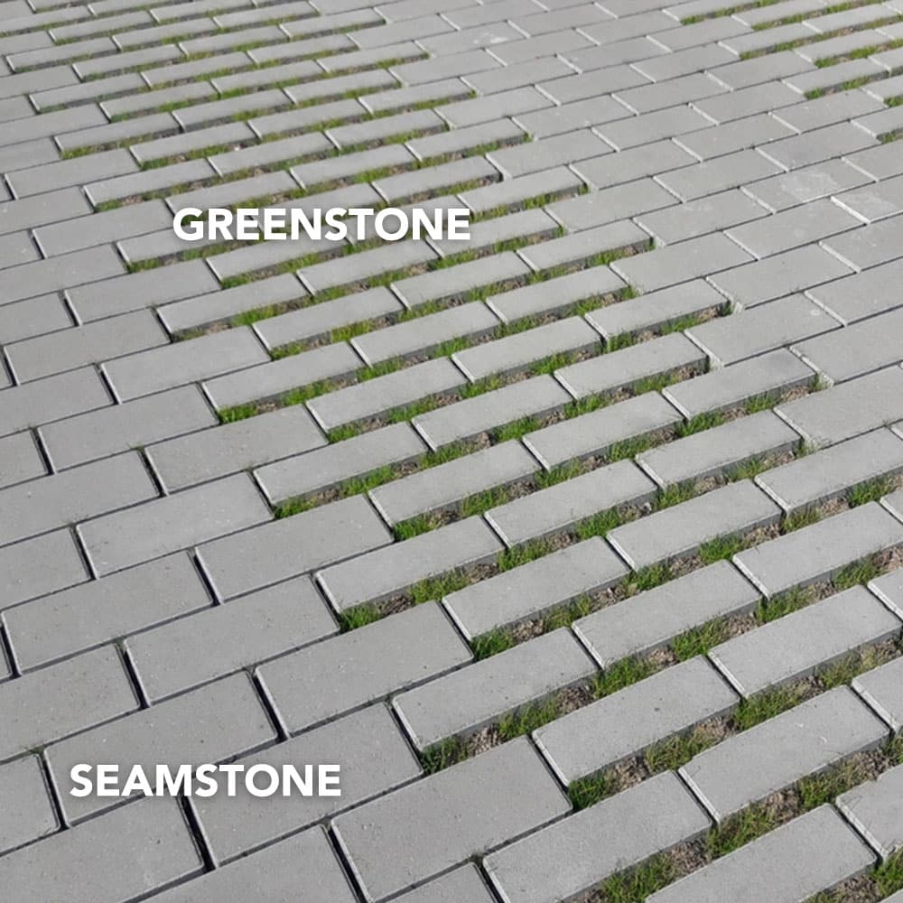 Pavé béton drainant Seamstone & Greenstone2
